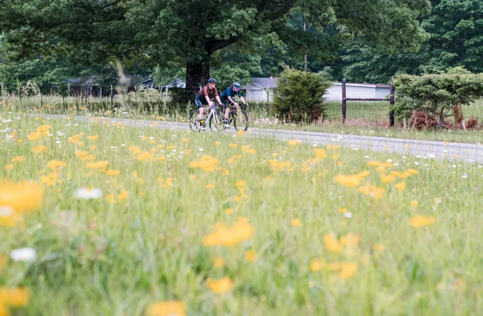 Bikers on the Minor Hill Bike TN Loop